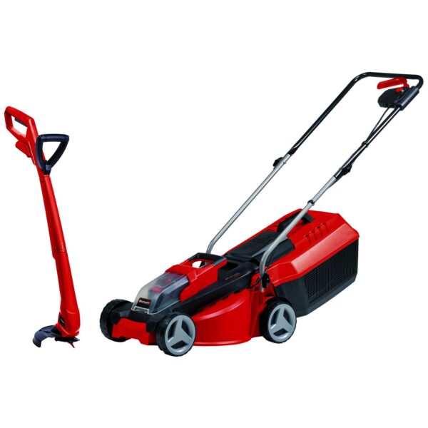 Einhell Einhell GE-CM 30 Li CT Set akku plænneklipper og græstrimmer med batteri 18V/3,0Ah og lader